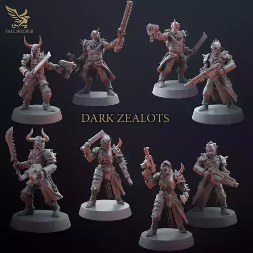 DARK ZEALOTS  3D print model