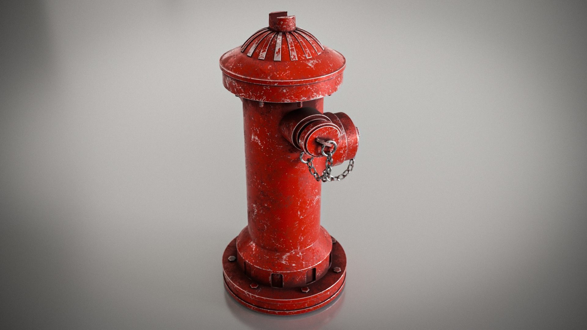 Realistic Fire Hydrant  3D model_2