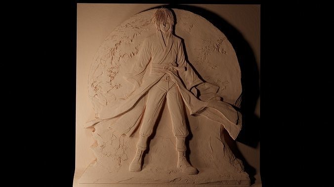 Yato CNC 3d Print High Relief Sand Casting 3D print model