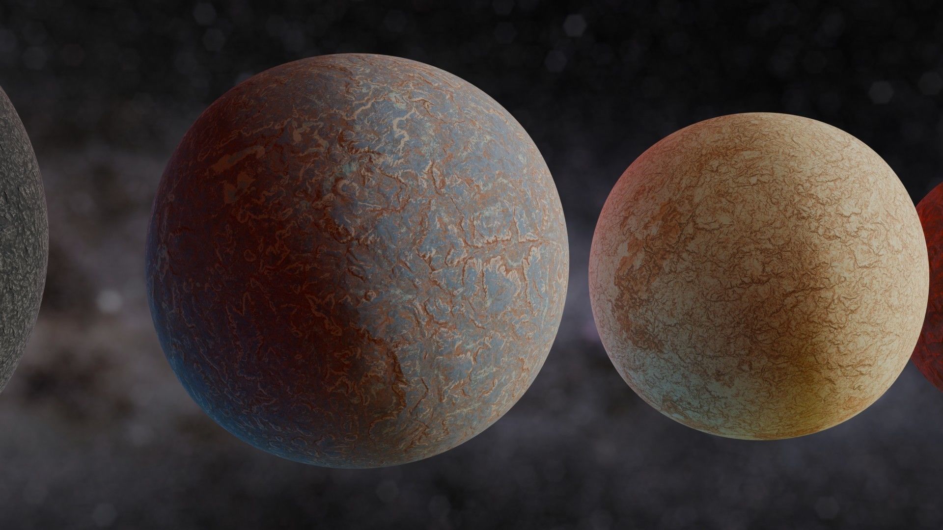 16K seamless alien rock materials and terrain height map Texture_14