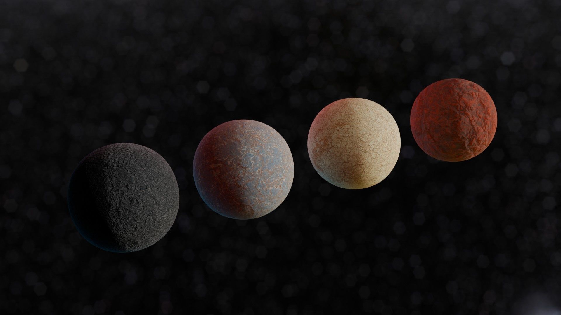 16K seamless alien rock materials and terrain height map Texture_7