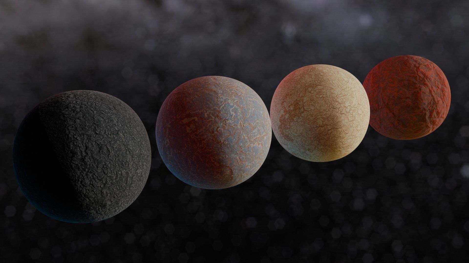 16K seamless alien rock materials and terrain height map Texture_24