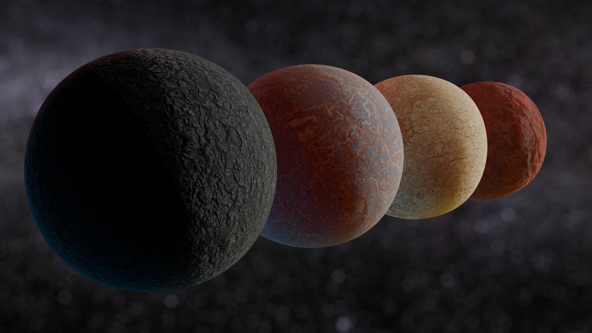 16K seamless alien rock materials and terrain height map Texture_17