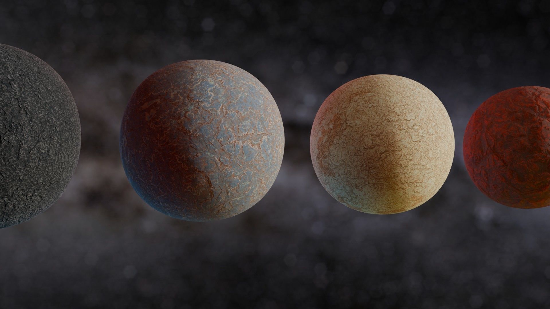 16K seamless alien rock materials and terrain height map Texture_15