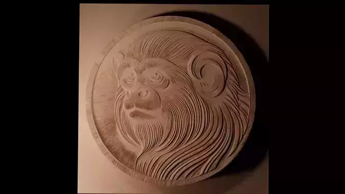 Tamarin CNC 3d Print High Relief Sand Casting