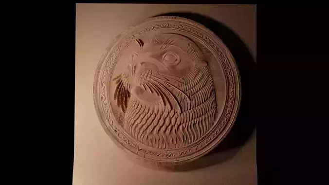 Seal CNC 3d Print High Relief Sand Casting