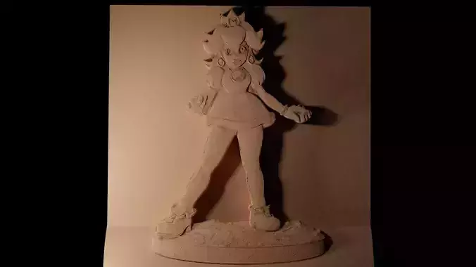 Peach CNC 3d Print High Relief Sand Casting