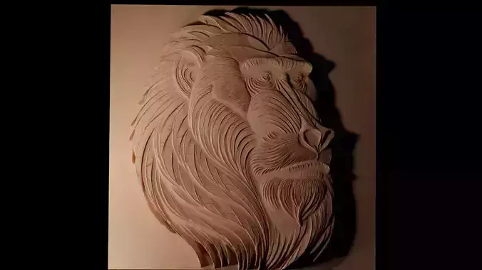 Mandrill CNC 3d Print High Relief Sand Casting