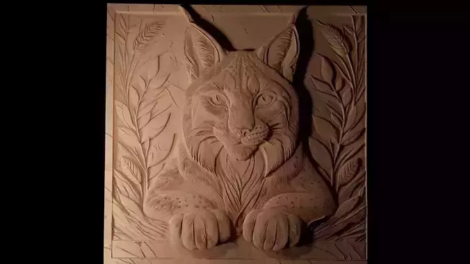 Lynx CNC 3d Print High Relief Sand Casting