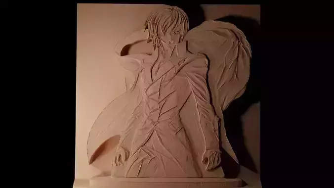 Lelouch Lamperouge CNC 3d Print High Relief Sand Casting