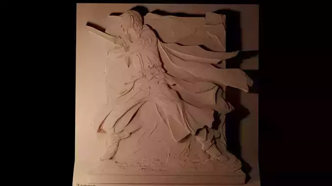 Kirito CNC 3d Print High Relief Sand Casting