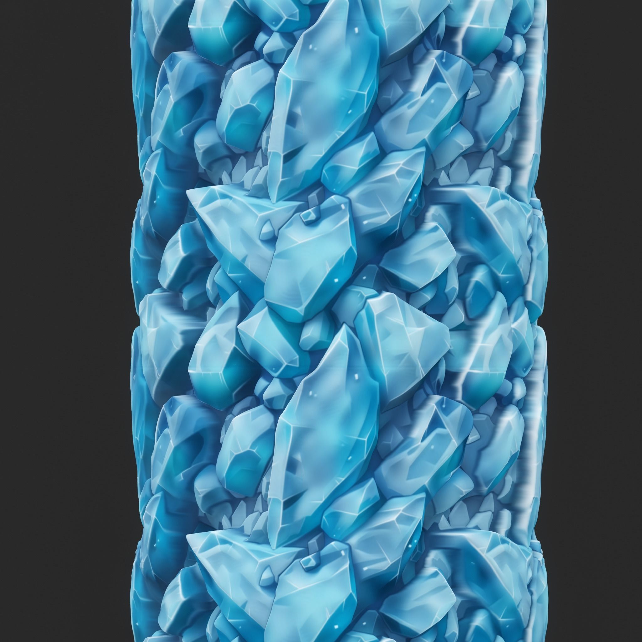 Stylized Crystal Seamless Texture Texture_4