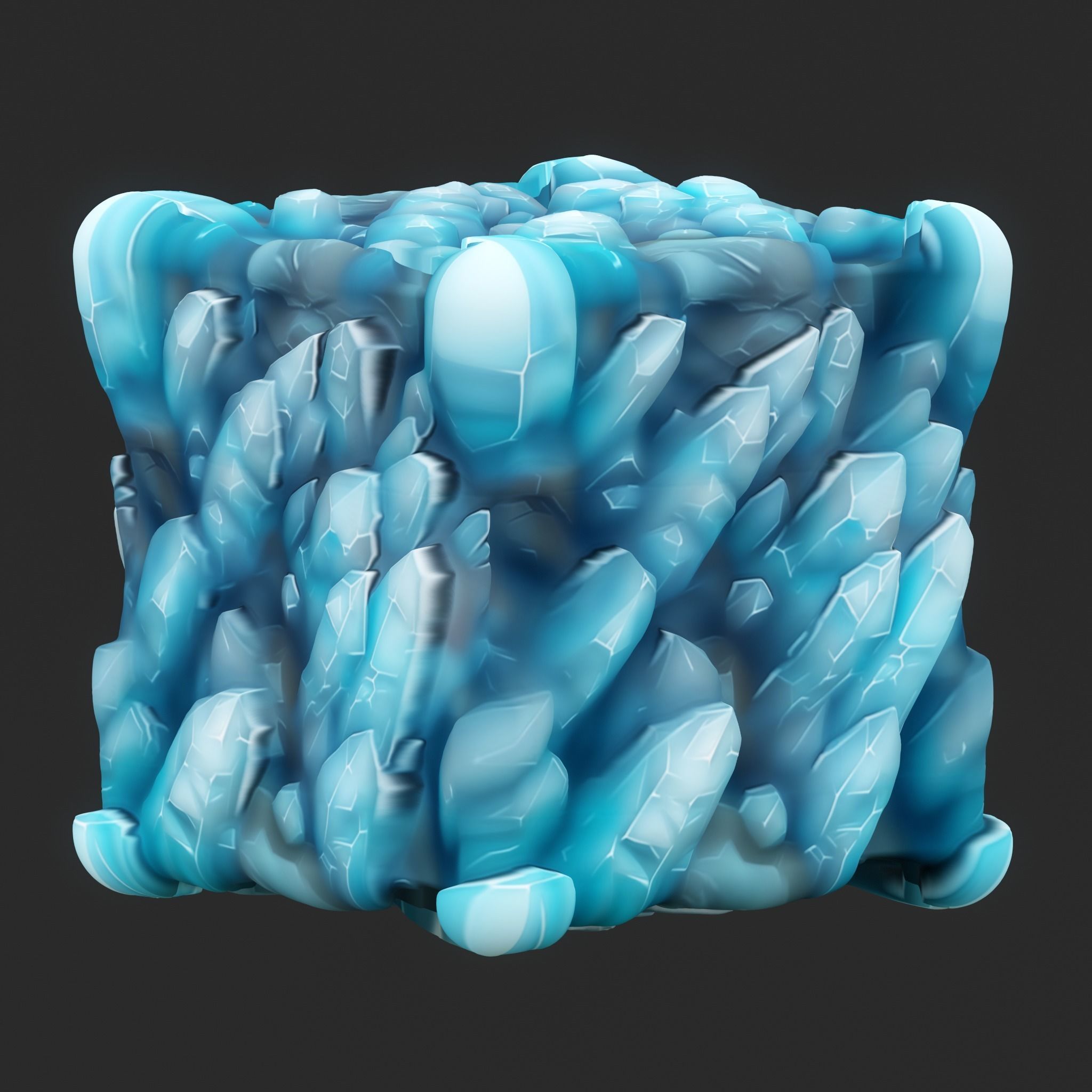 Stylized Crystal Seamless Texture Texture_4