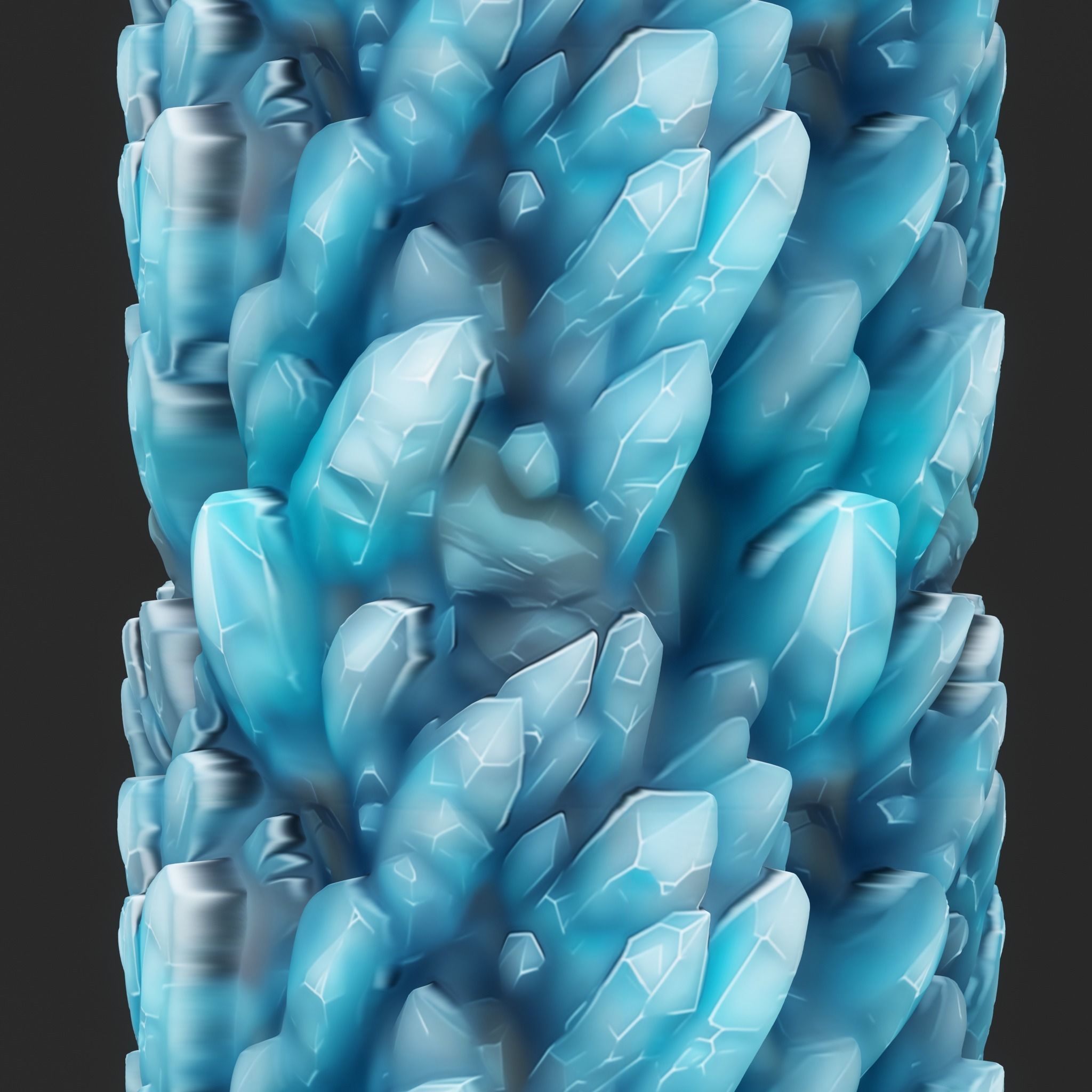 Stylized Crystal Seamless Texture Texture_2