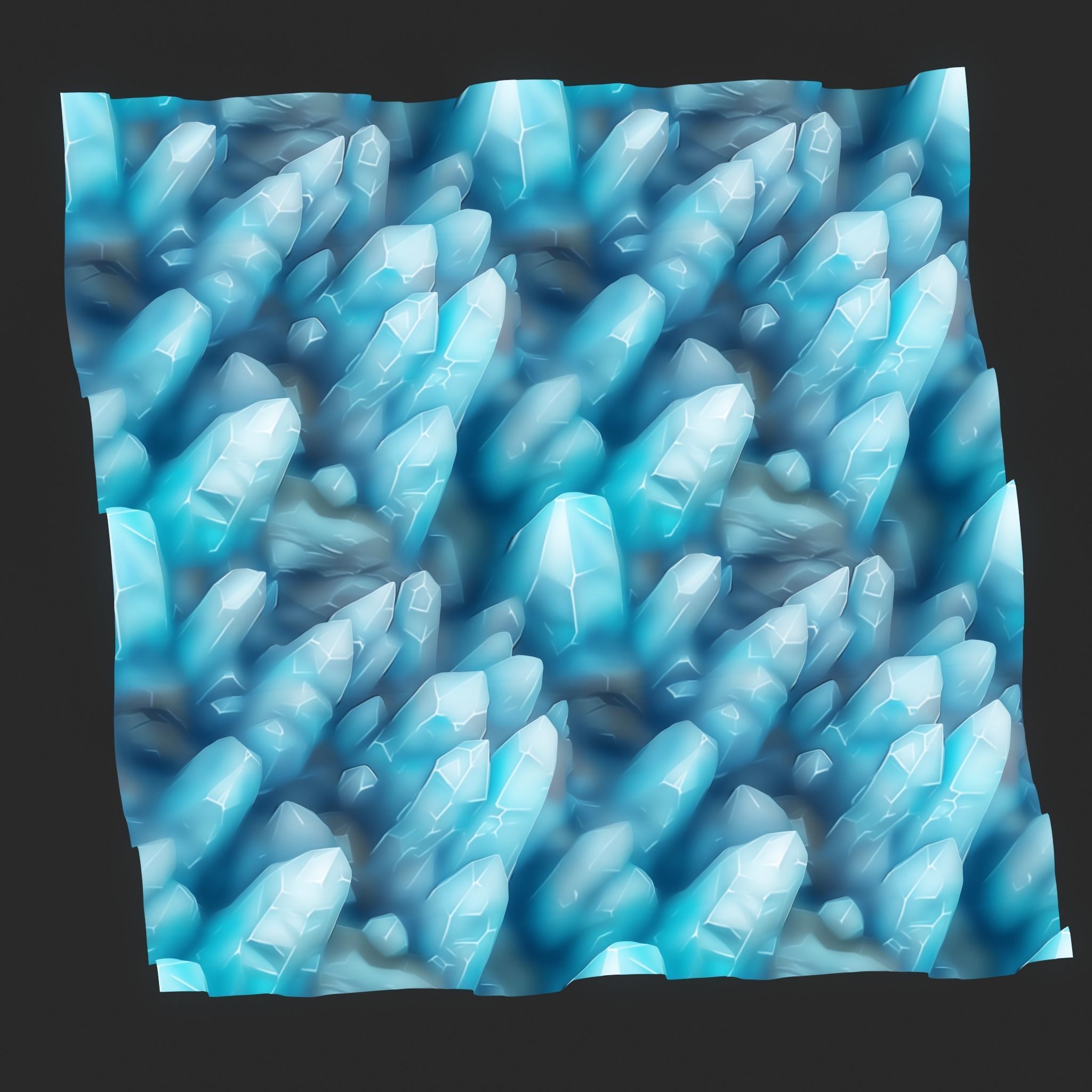 Stylized Crystal Seamless Texture Texture_3