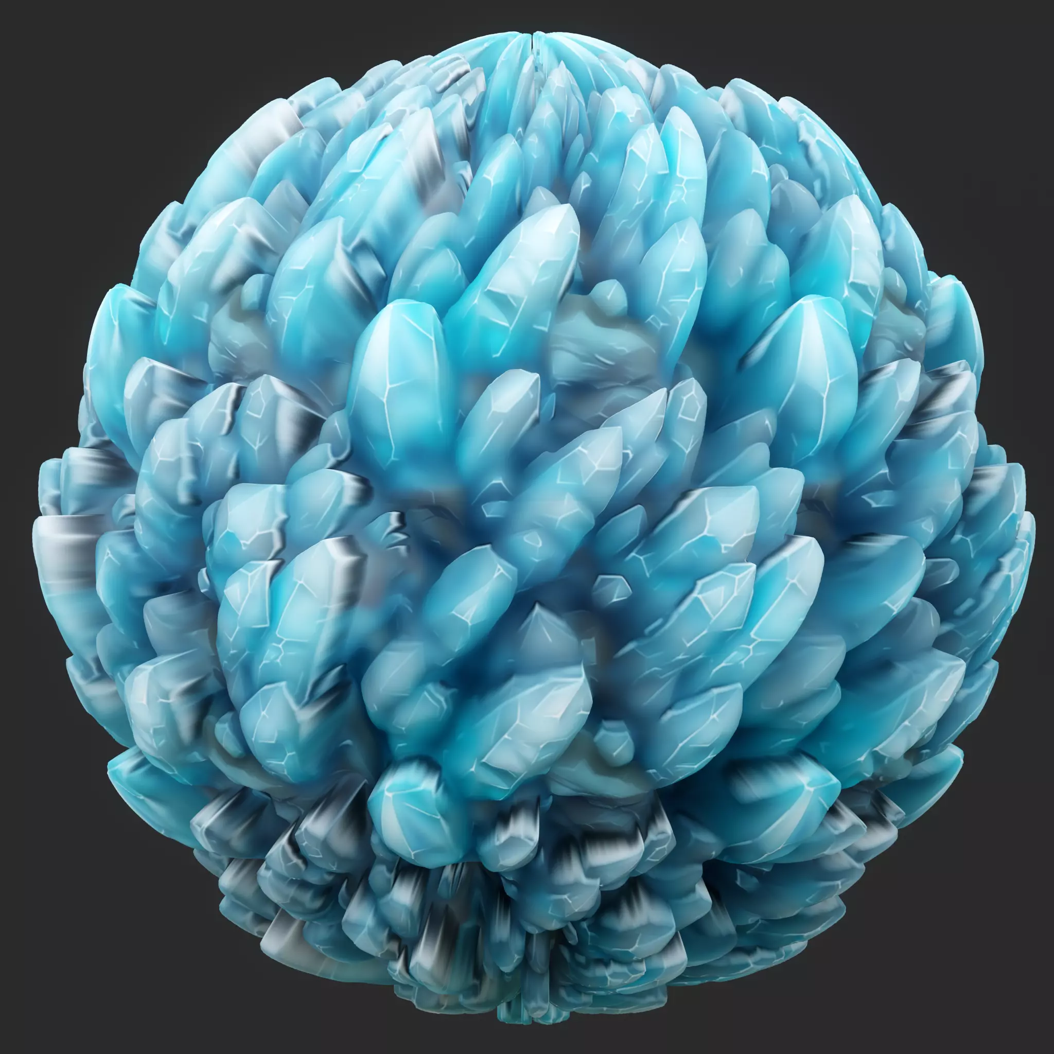 Stylized Crystal Seamless Texture Texture_0
