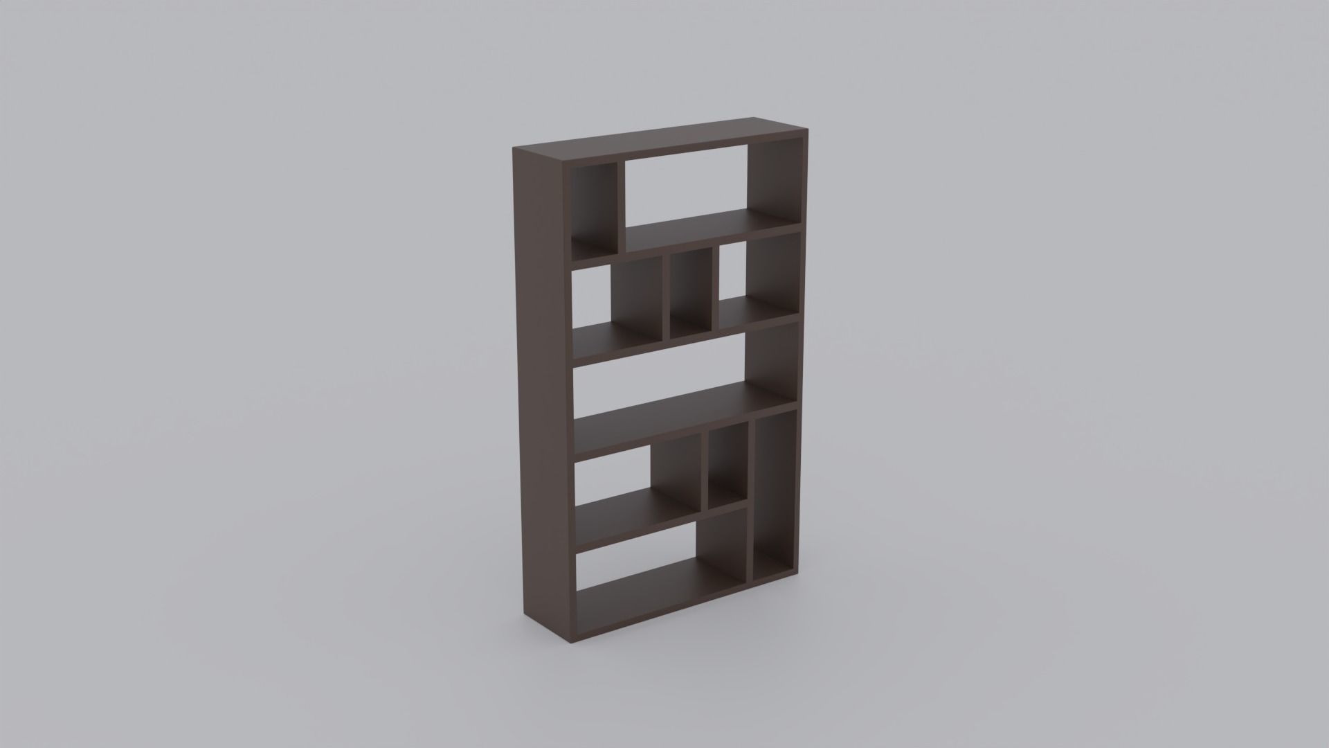 Low Poly Bookcases Pack Low-poly 3D model_10