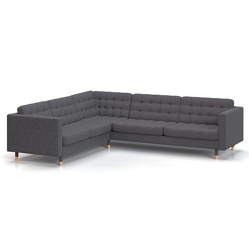 Morabo Sectional 5 Seat Corner Sofa  PBR 3D model