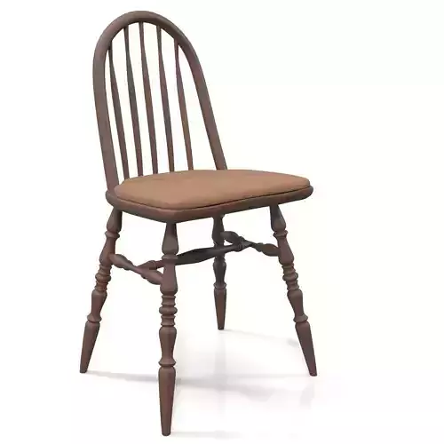 Oak Windsor Chair Solid Wood Dining Chair  PBR
