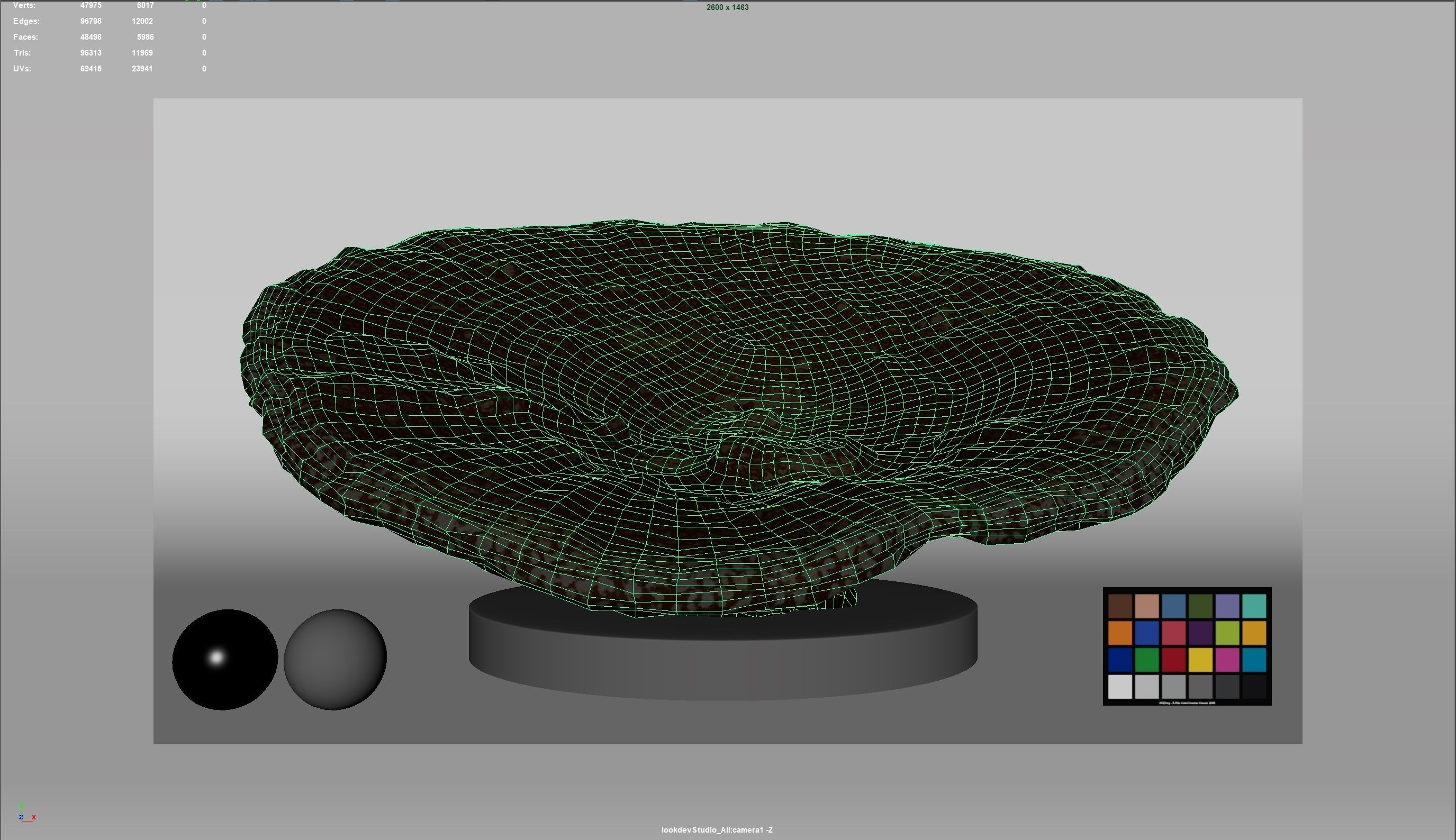 HQ Assets-Coral-Acropora-HyacinthusAA Arnold 3D model_13