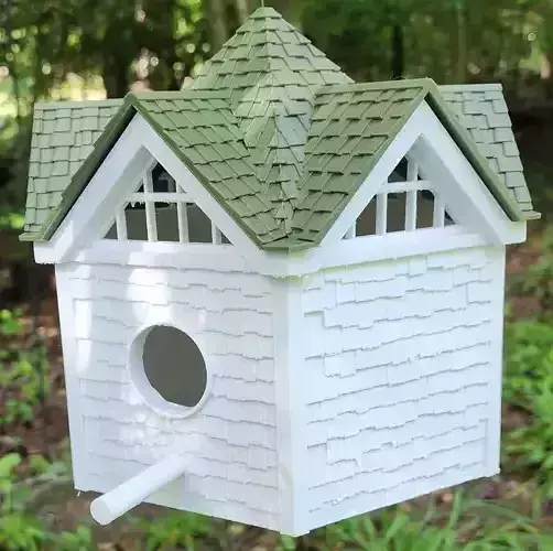 3D Printed High Definition Hexagon Birdhouse