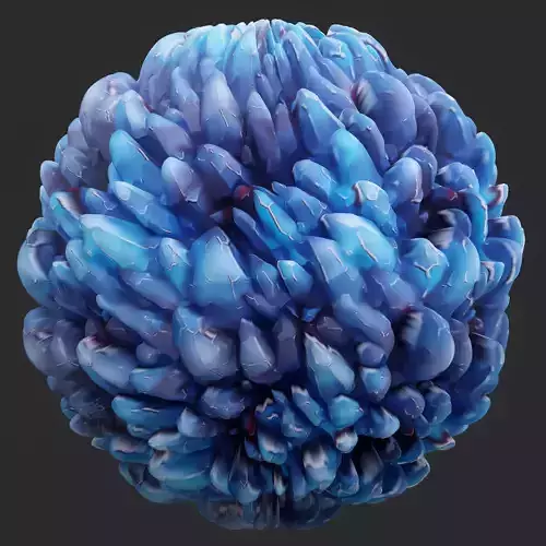 Stylized Crystal Seamless Texture