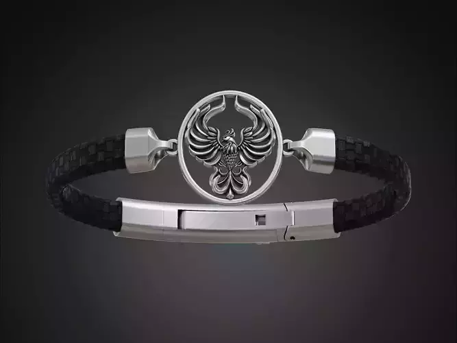 Armband bracelet phoenix bird