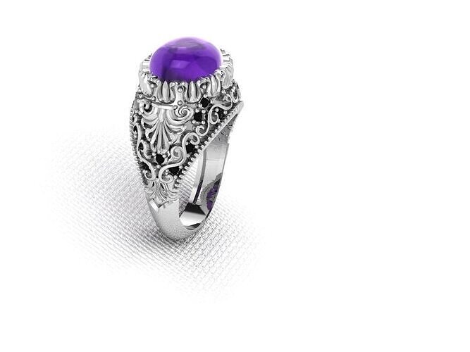 Turkish ring 3D print model