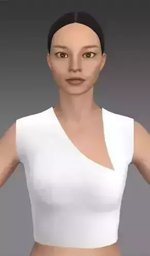 asymetric blouse  modern elegance look