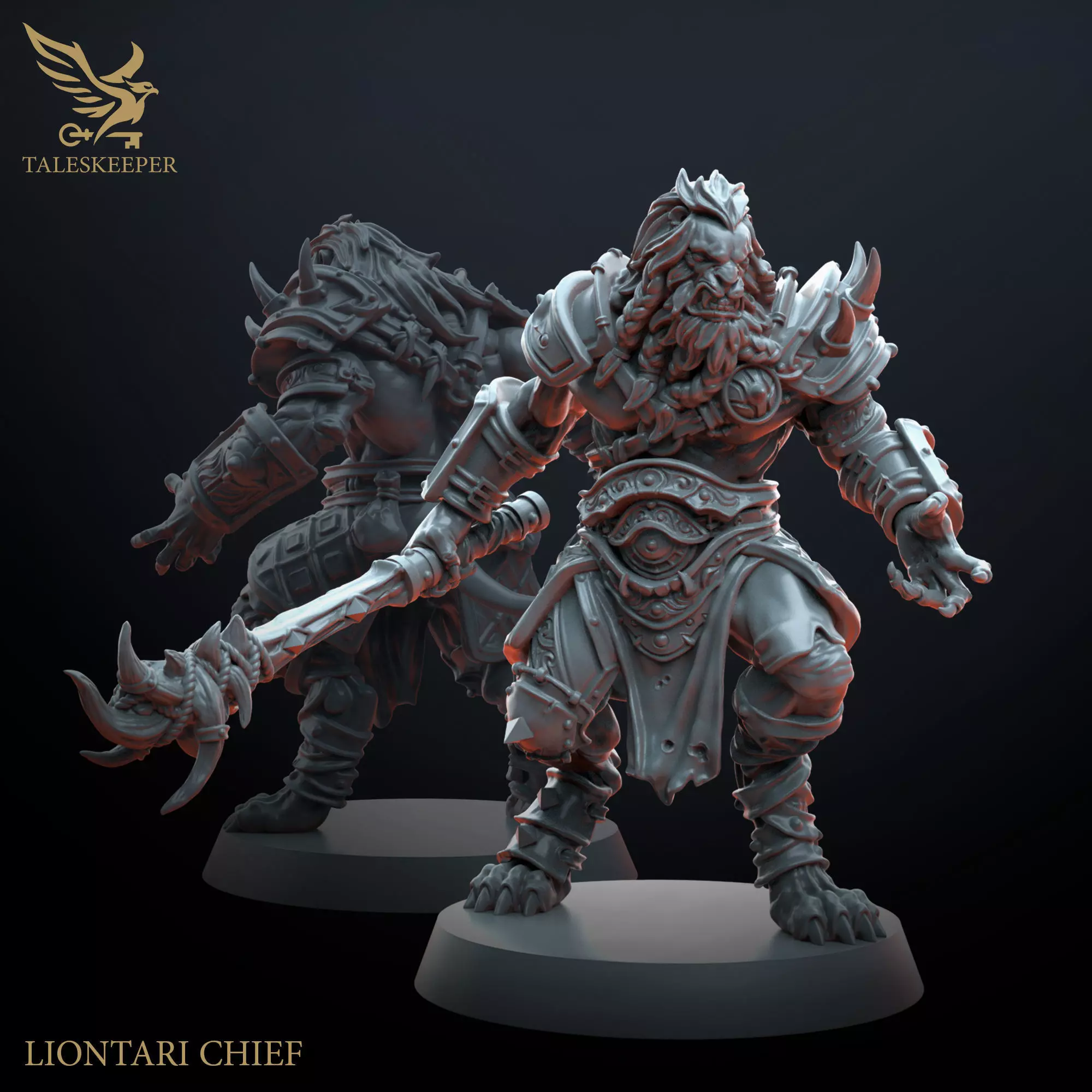 LIONTARI CHIEF 3D print model_0