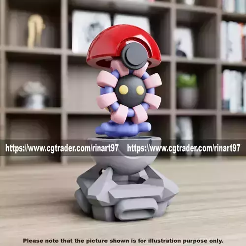 Lileep in the pokeball from Pokemon