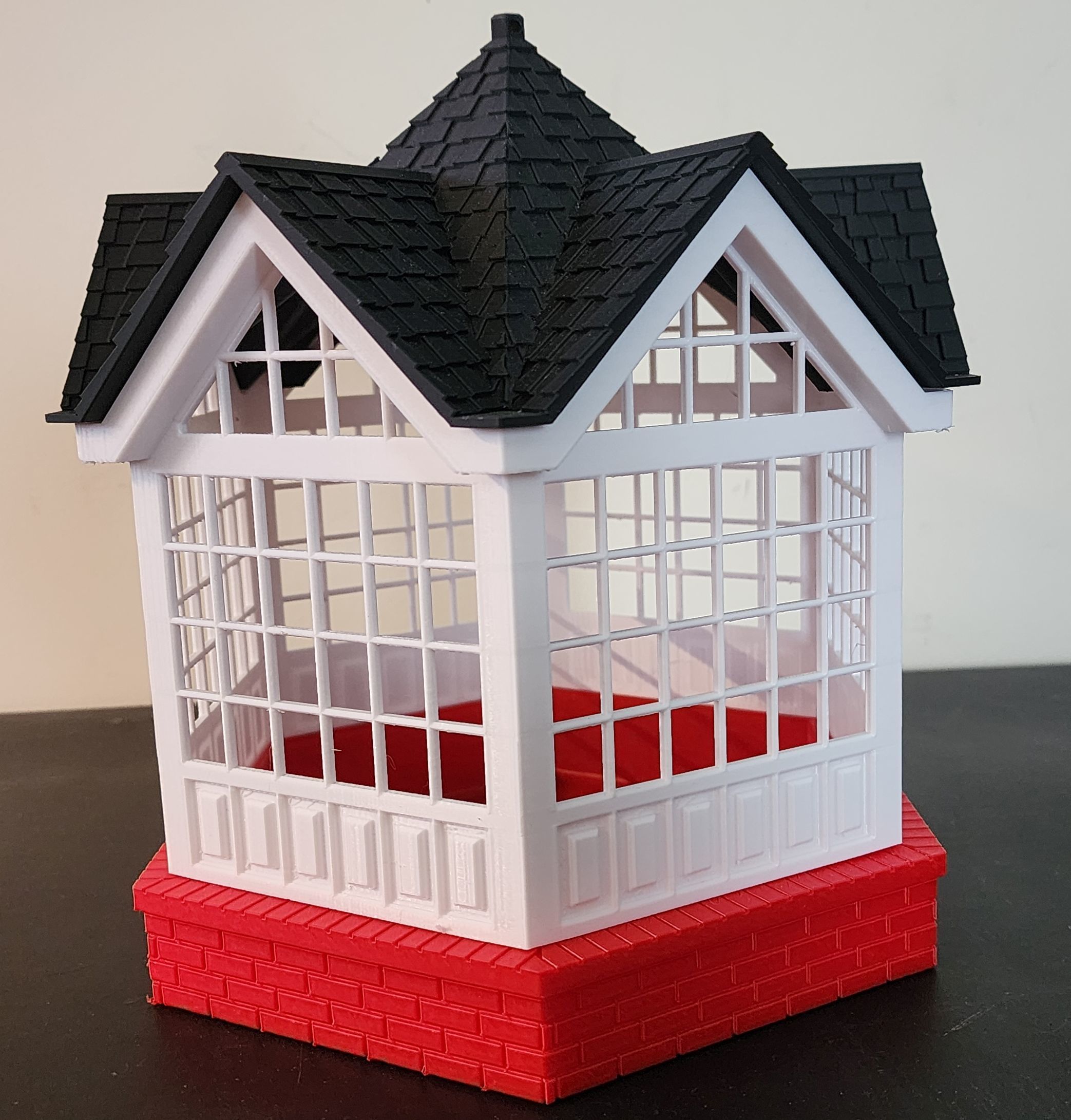 High Definition 3d Printed Decorative Tea Room 3D print model_5