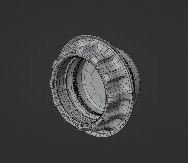 F1 TYRE 2024 3D model_19