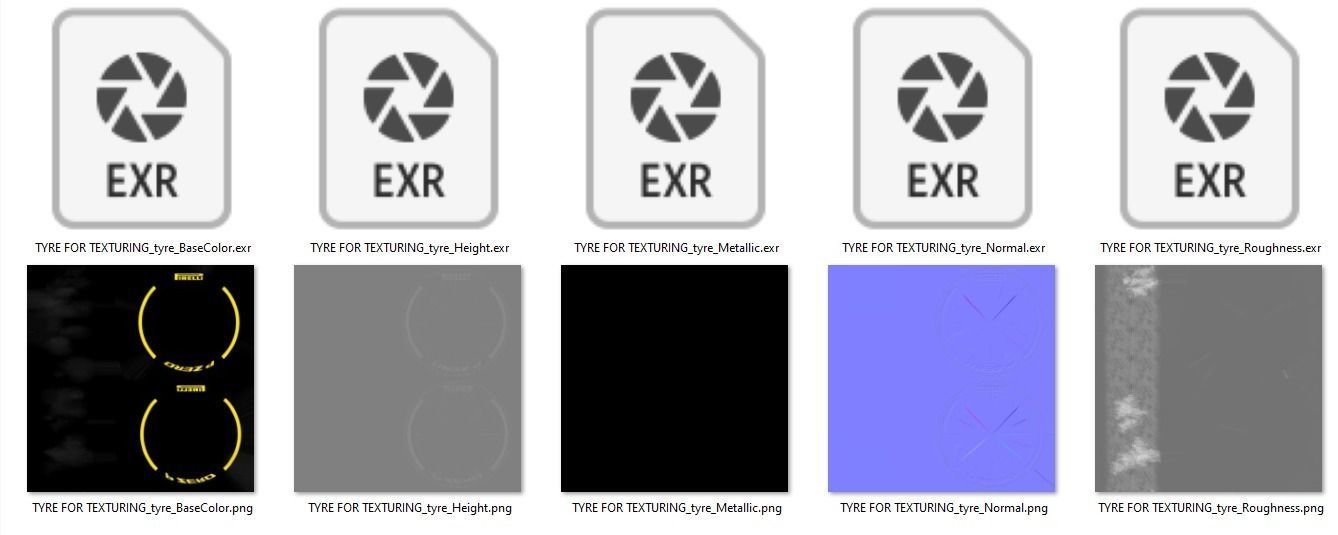 F1 TYRE 2024 3D model_20