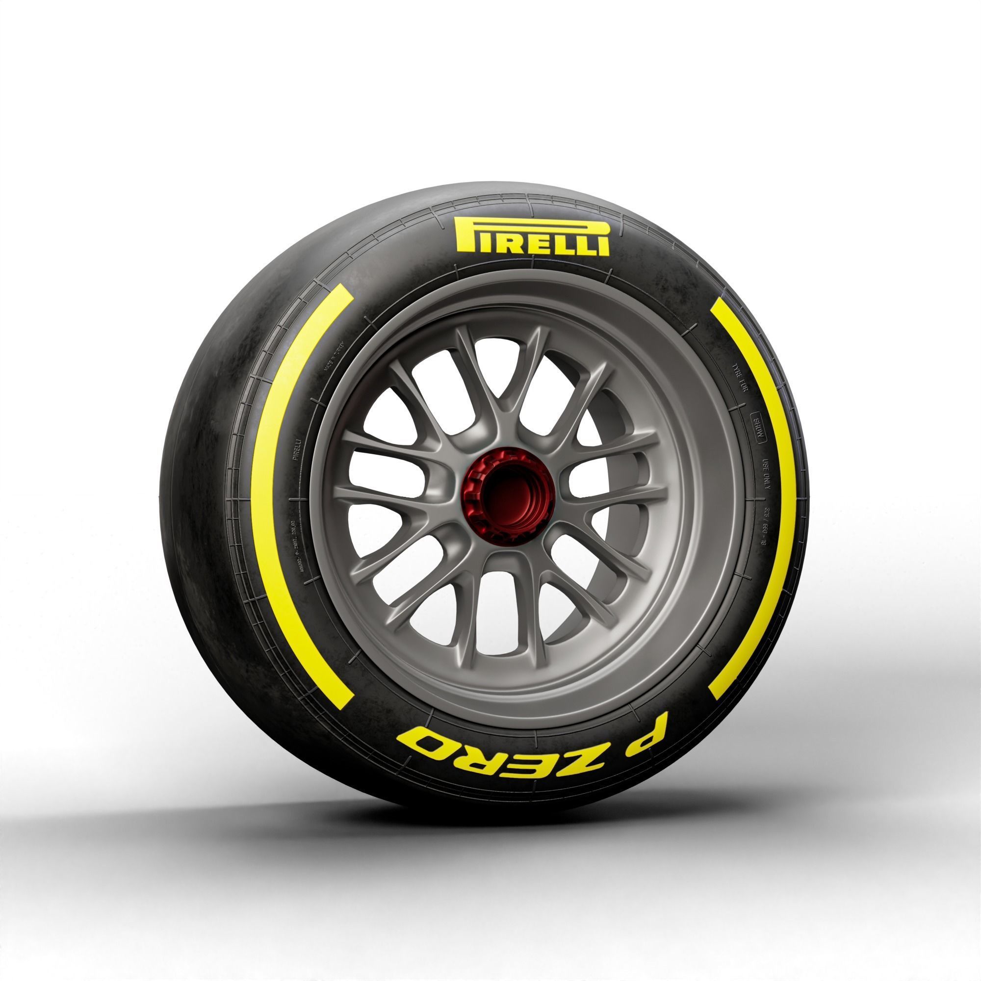 F1 TYRE 2024 3D model_8