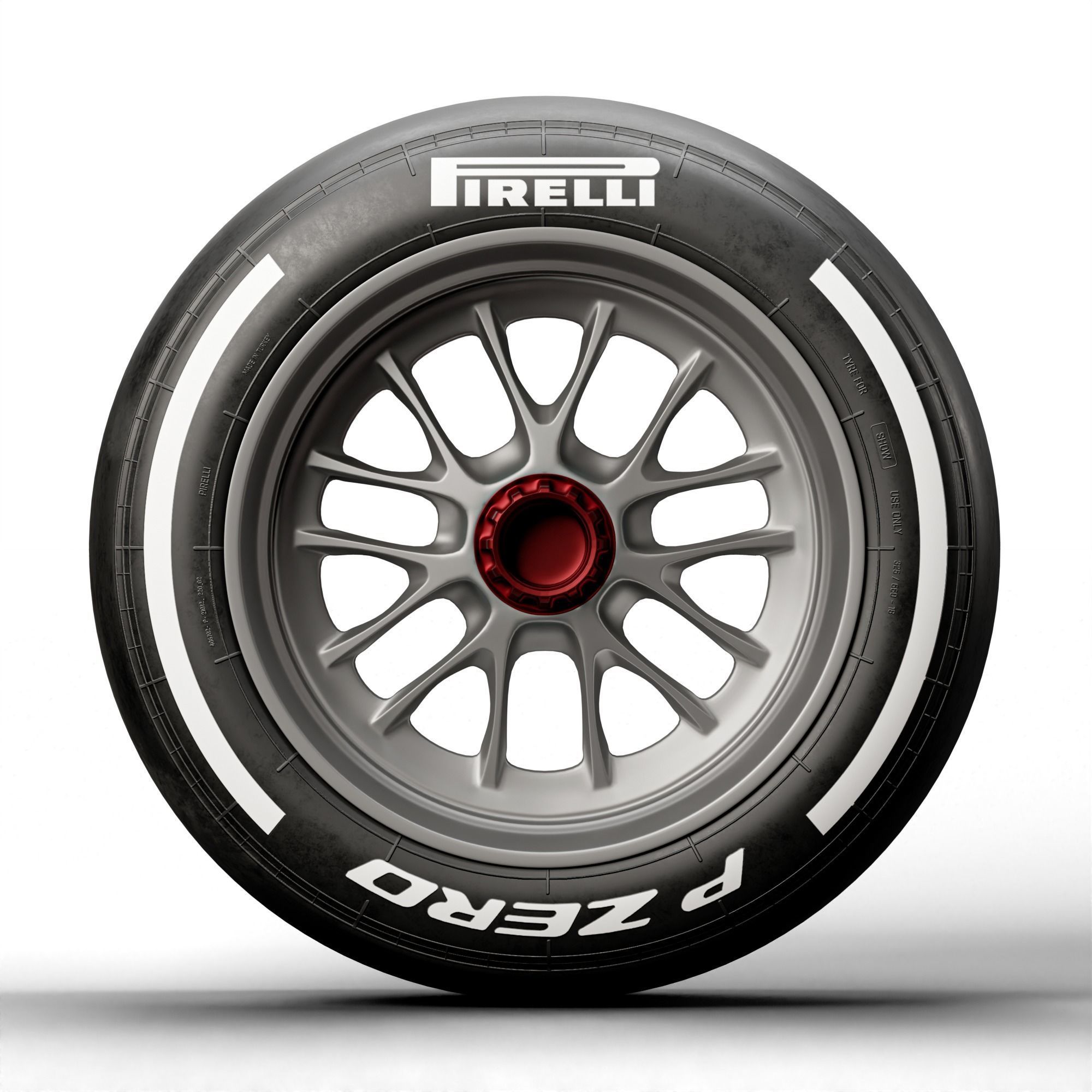 F1 TYRE 2024 3D model_4
