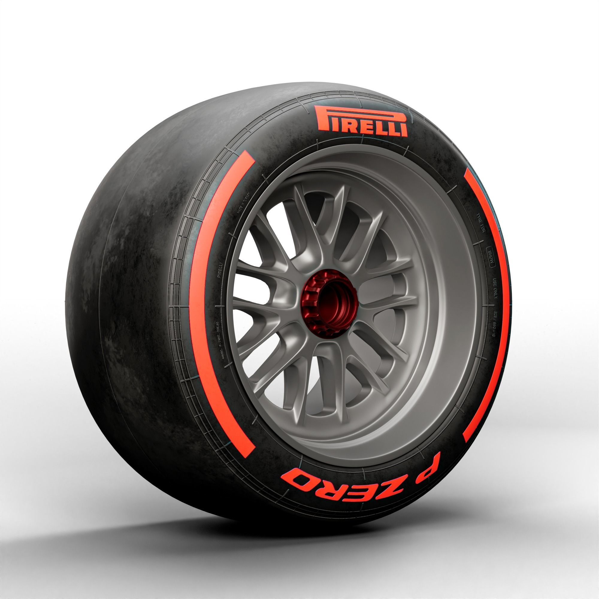 F1 TYRE 2024 3D model_12