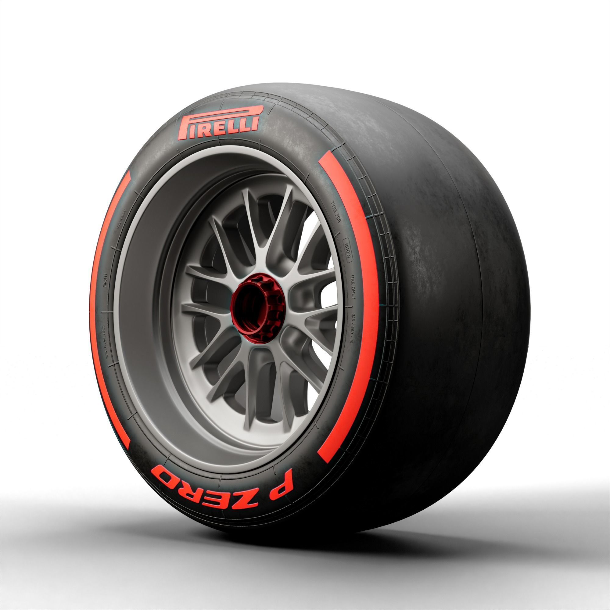 F1 TYRE 2024 3D model_11