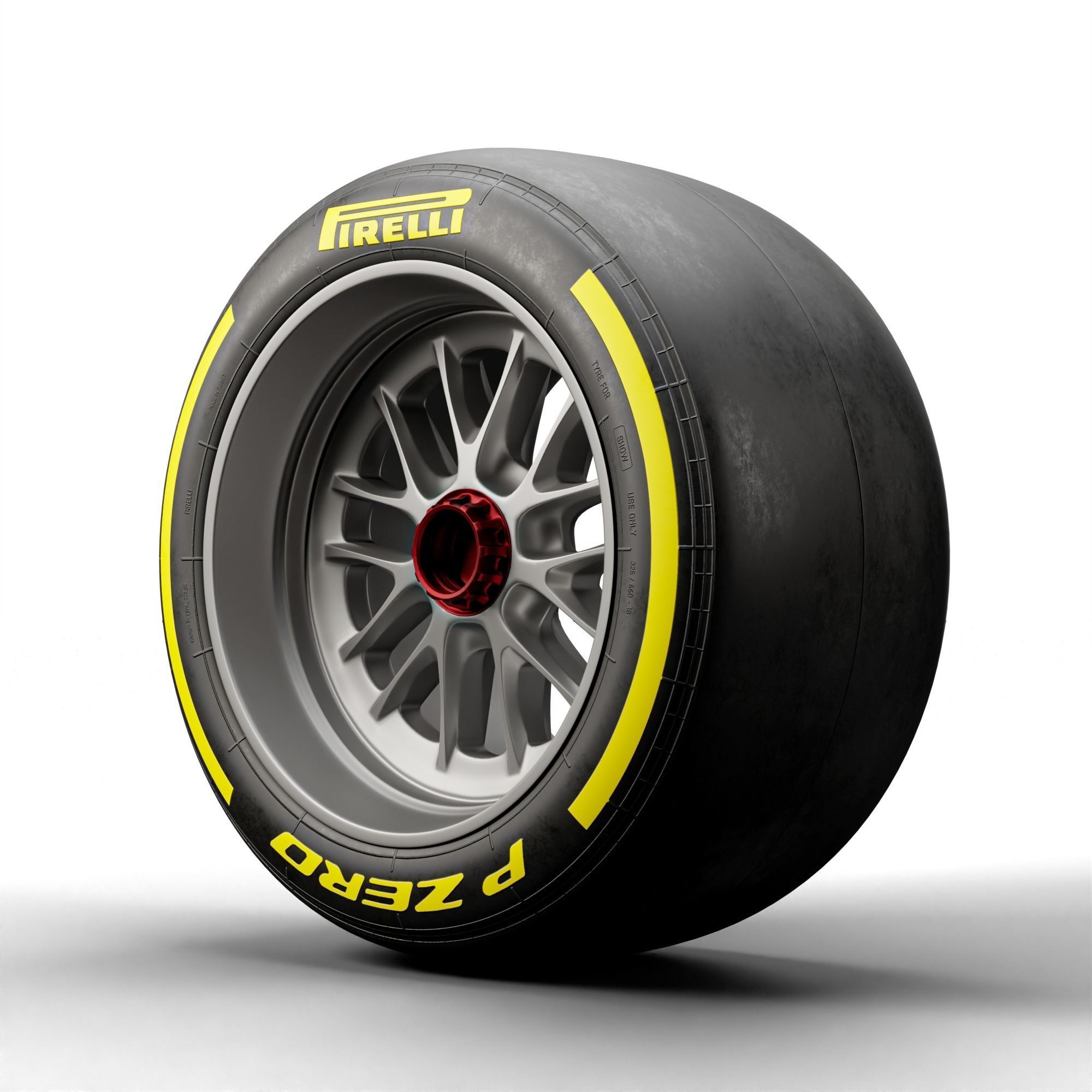 F1 TYRE 2024 3D model_6