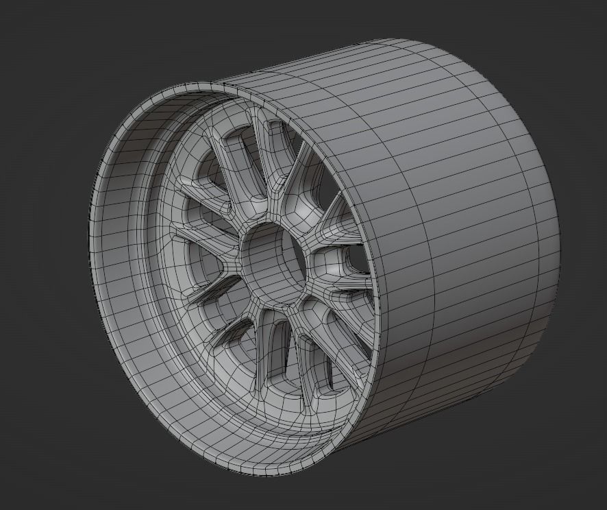 F1 TYRE 2024 3D model_18