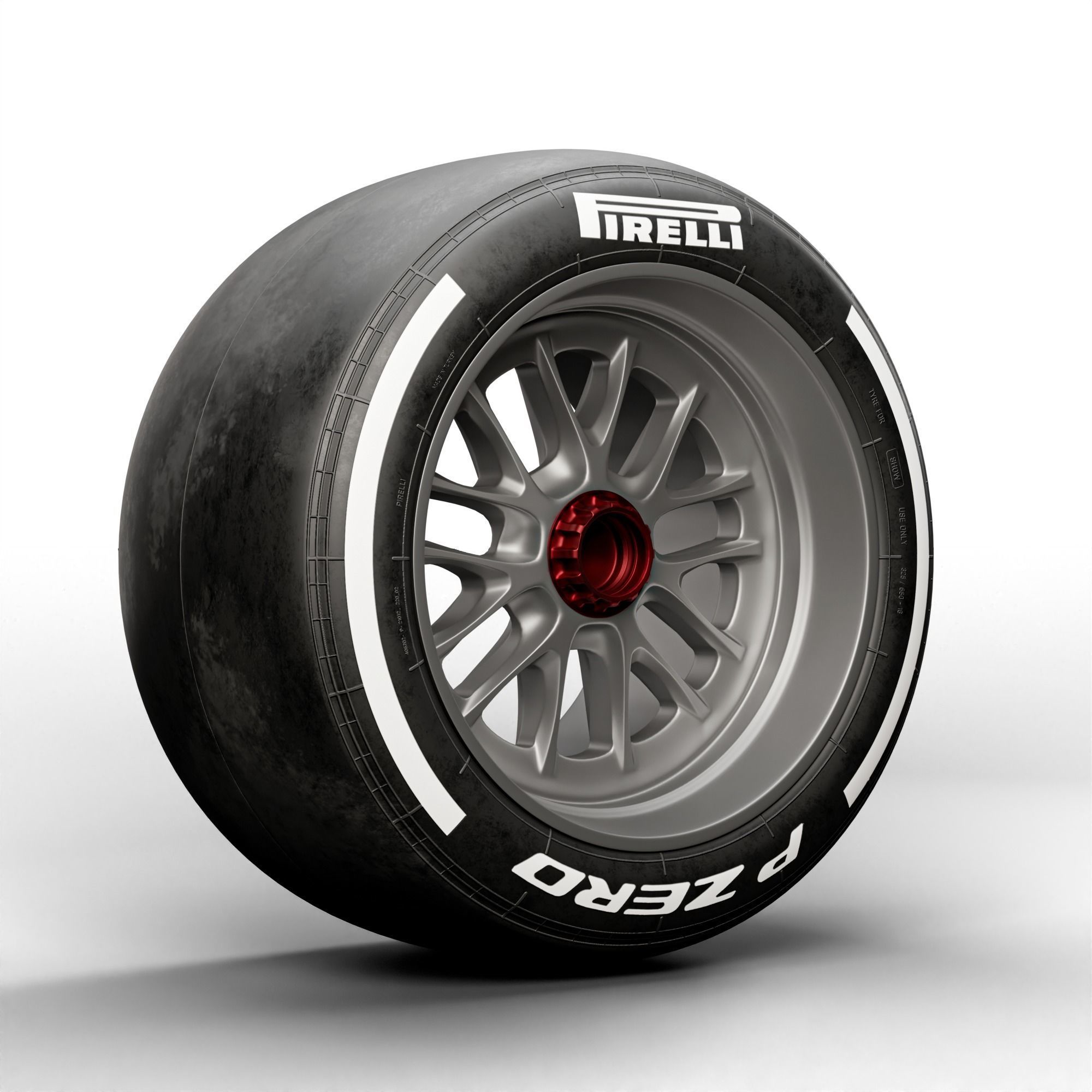 F1 TYRE 2024 3D model_2