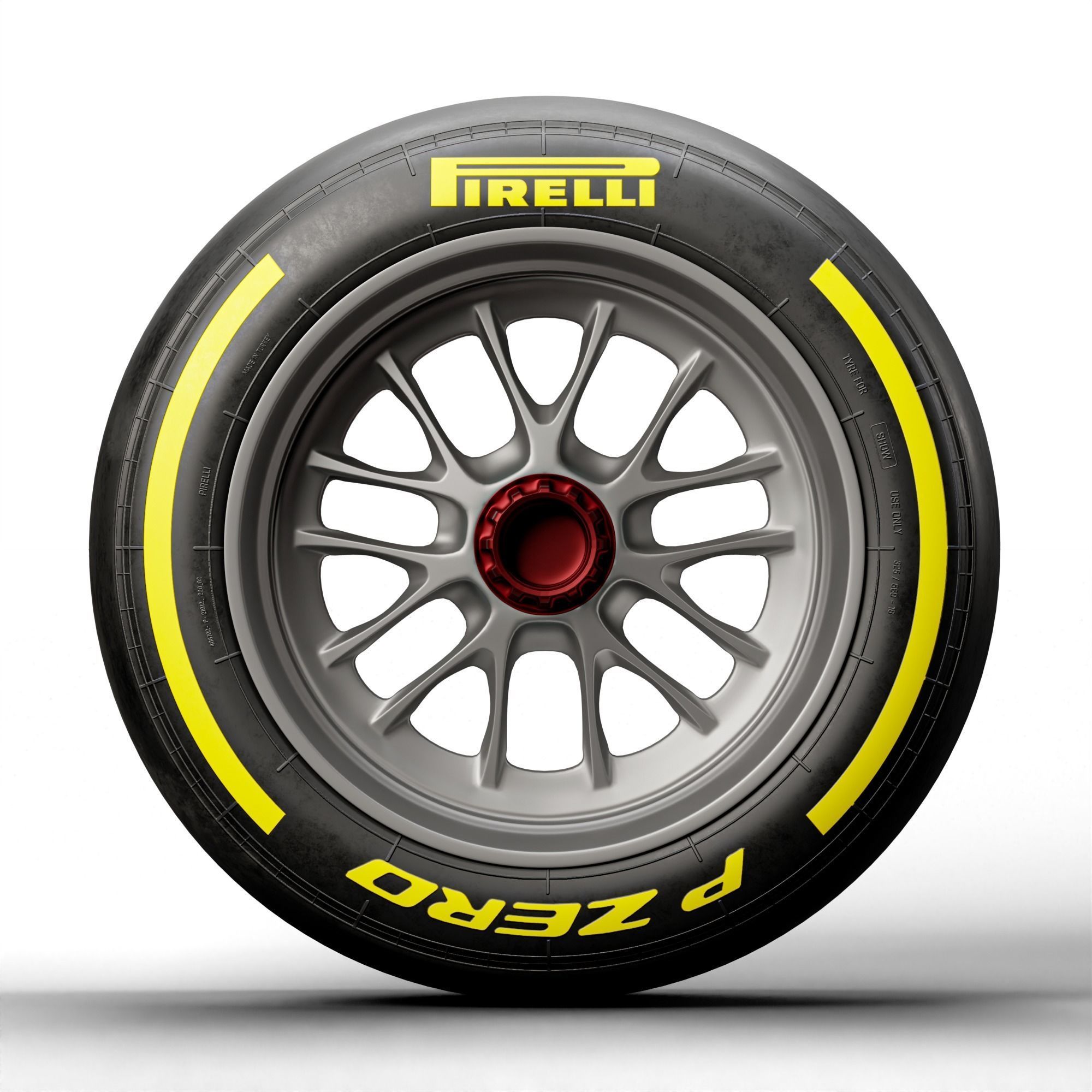 F1 TYRE 2024 3D model_9