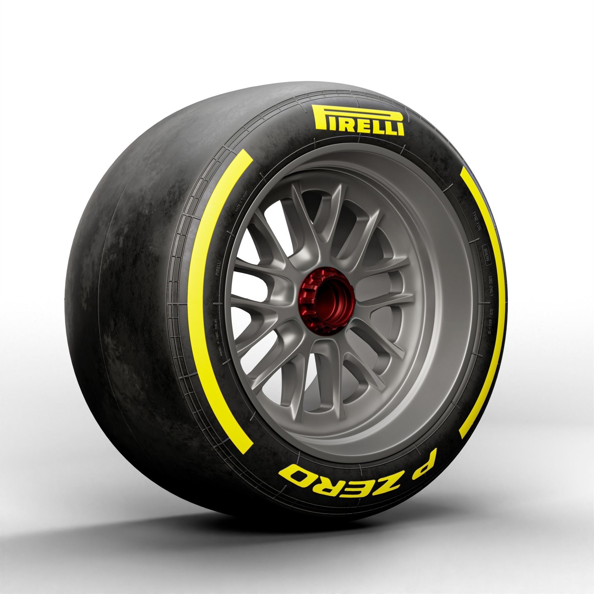 F1 TYRE 2024 3D model_7