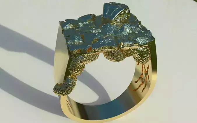 Snake Ring man