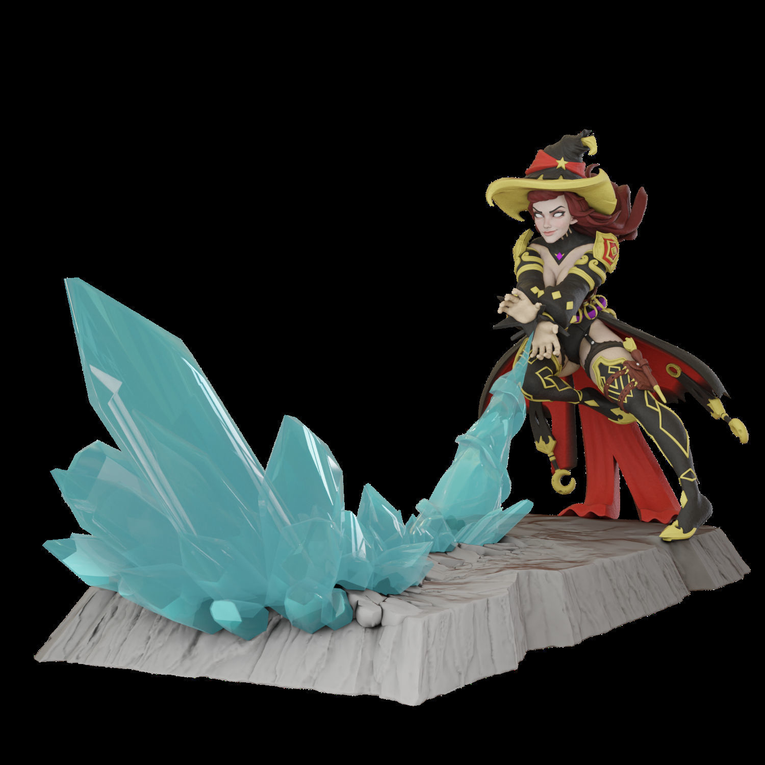 Saelum Bundle - Femme Fatale 02 Campaign 3D print model_14