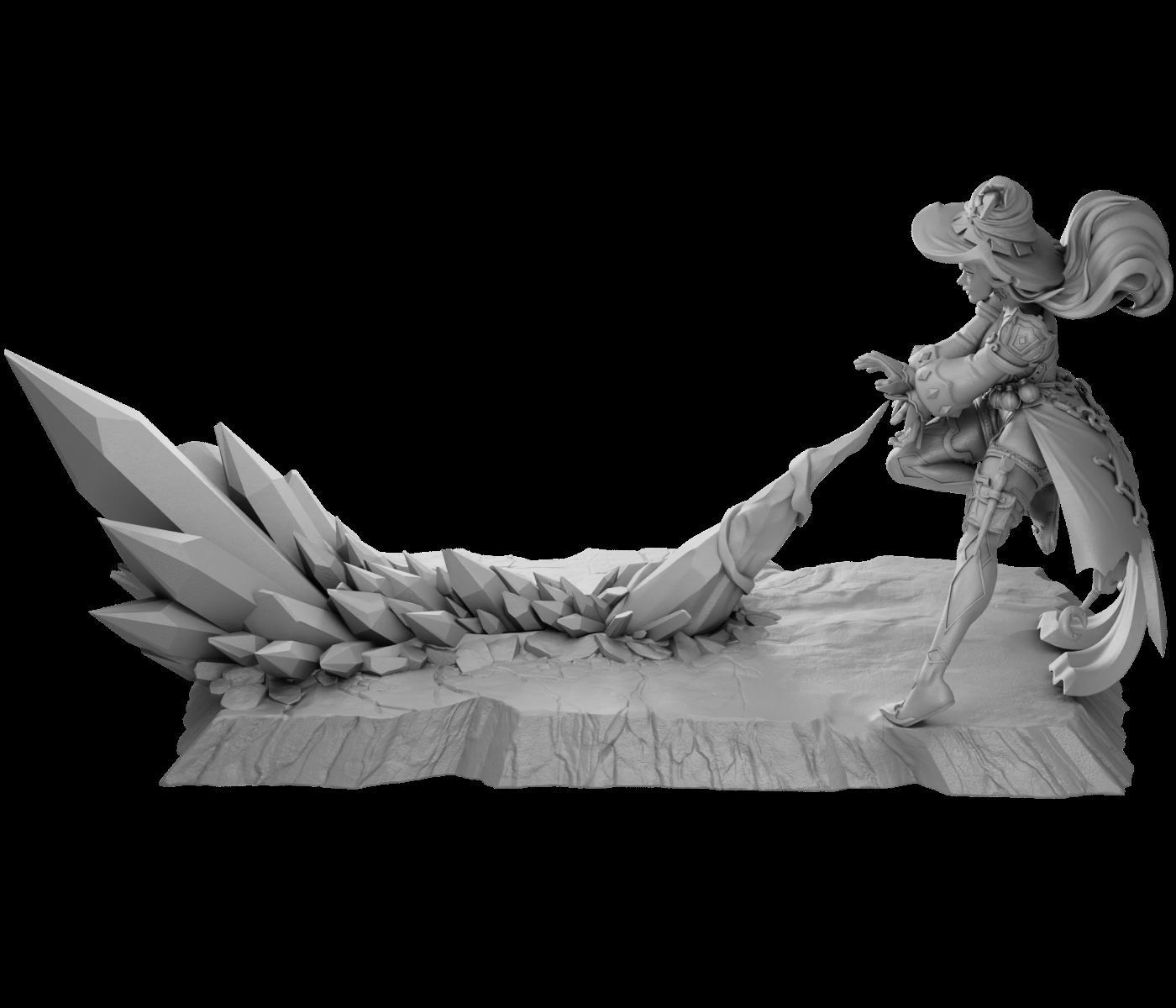 Saelum Bundle - Femme Fatale 02 Campaign 3D print model_12