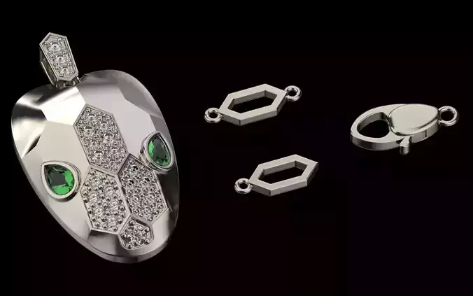 Bvlgari Serpenti pendant 