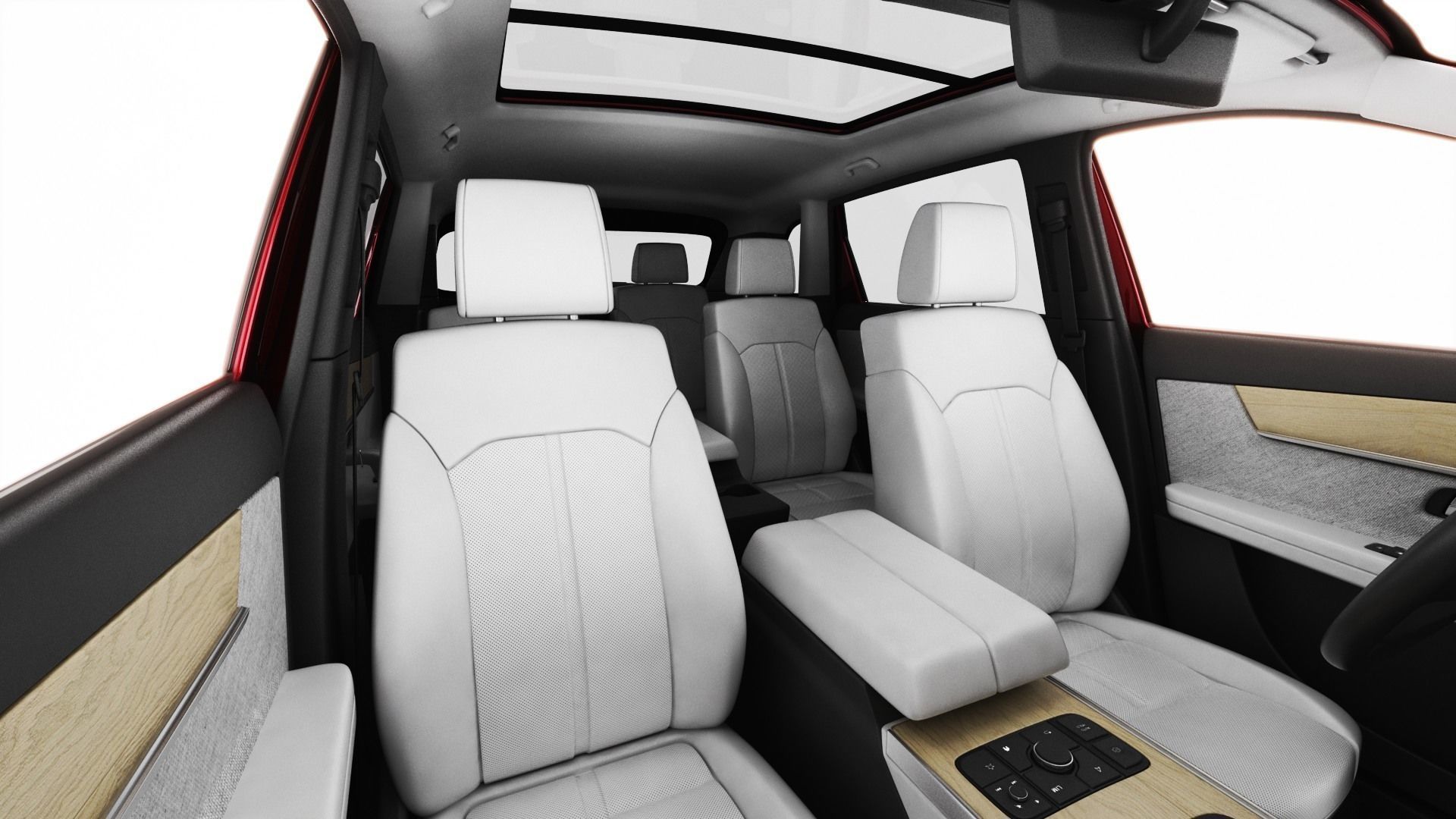 Mazda CX-80 2025 with interior 3D model_14