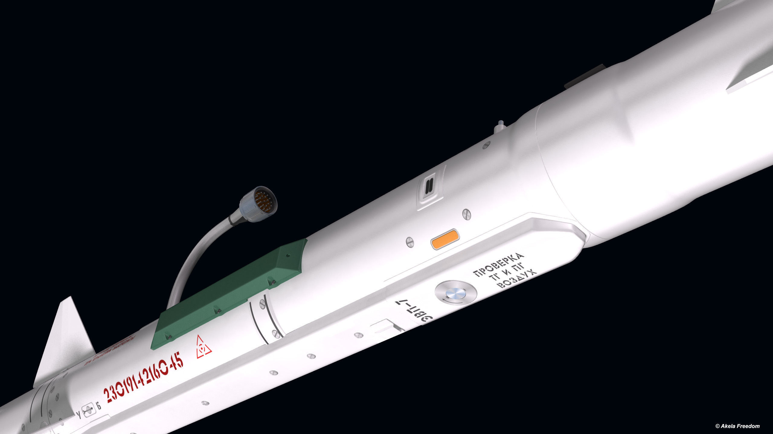 R-60M Missile 3D model_8