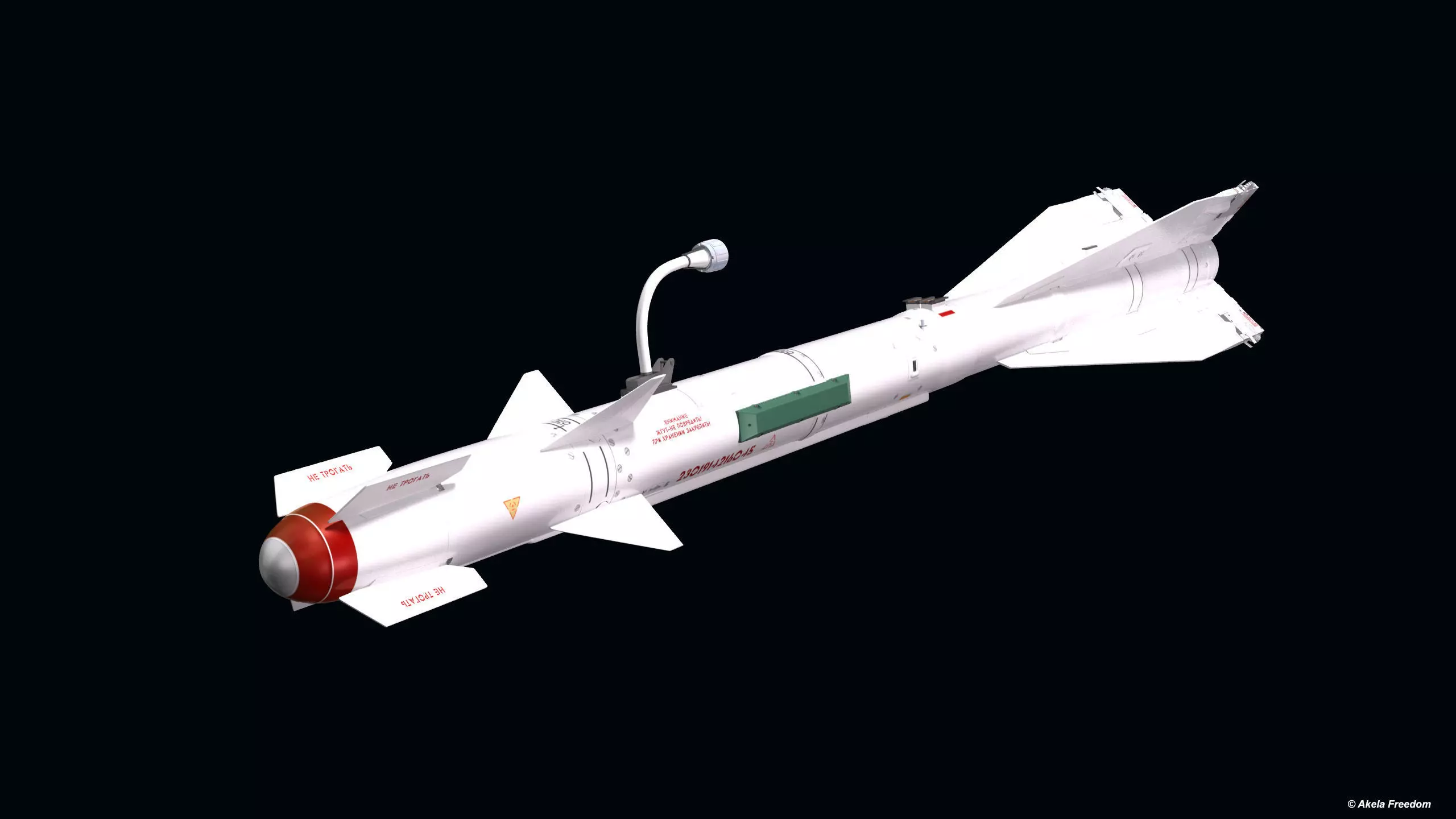 R-60M Missile 3D model_0